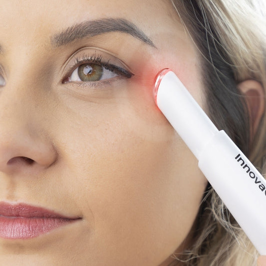 Masajeador de Ojos Anti edad con Fototerapia, Termoterapia y Vibración